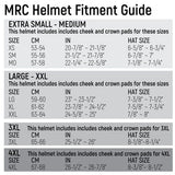 MRC Stage One Mid Air Pumper Prerunner - UTV Play Helmet Wired OFFROAD and STX STEREO