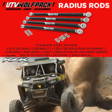 Polaris RZR XP1000 / Turbo Chromoly Heavy Duty Radius Rods 1.25x.120 Wall (14-16)